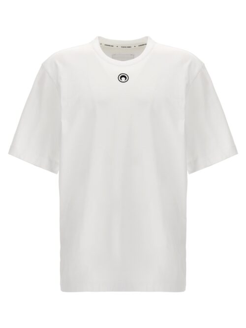 Logo embroidery t-shirt MARINE SERRE White