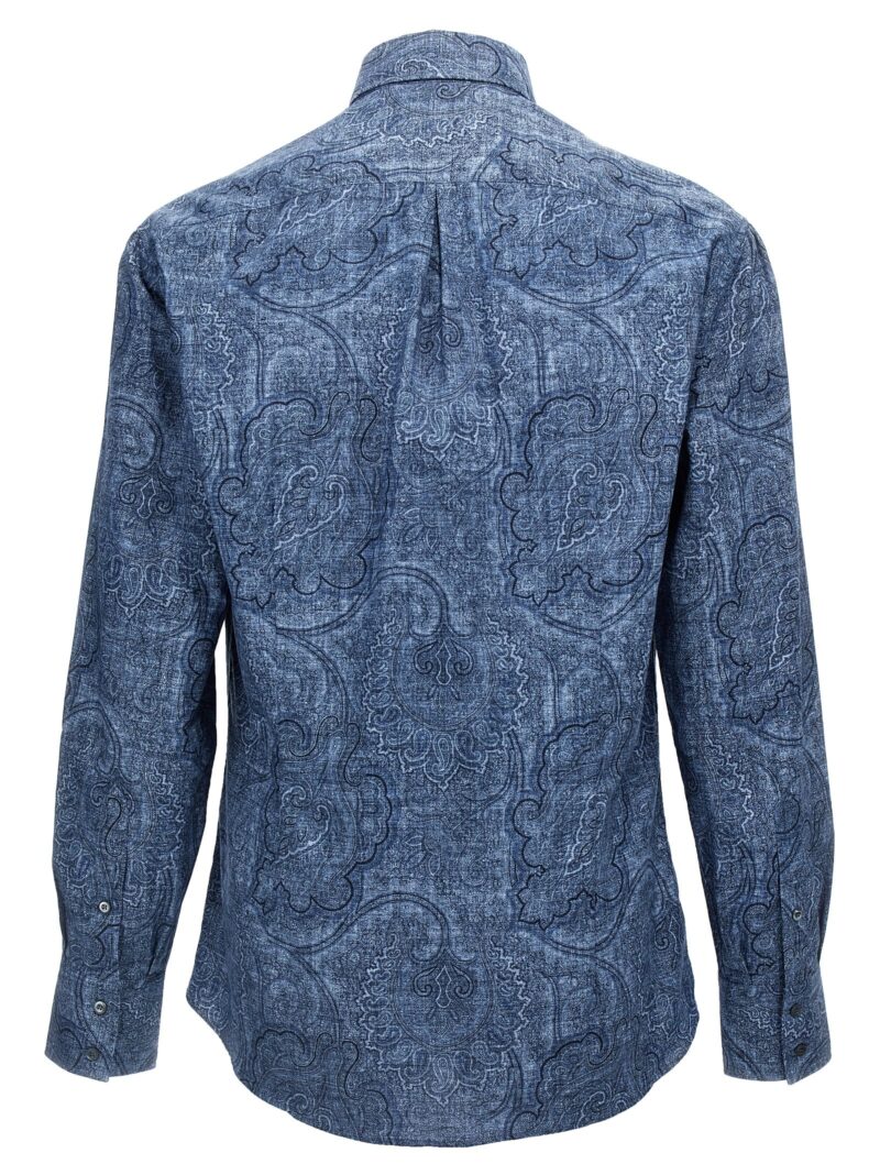 Printed shirt MY6181718C001 BRUNELLO CUCINELLI Blue