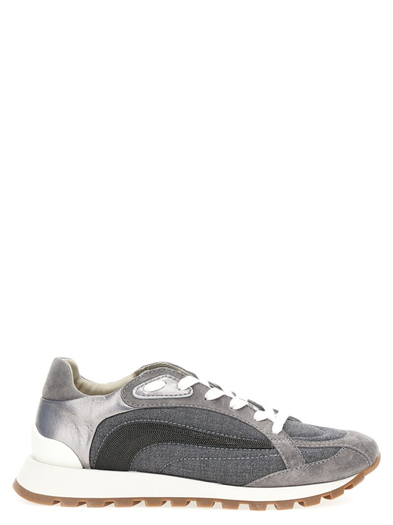 'Monile' sneakers BRUNELLO CUCINELLI Gray