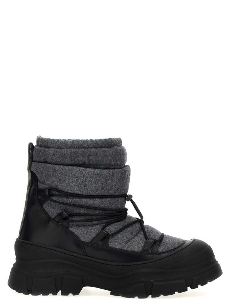 Padded ankle boots BRUNELLO CUCINELLI Black