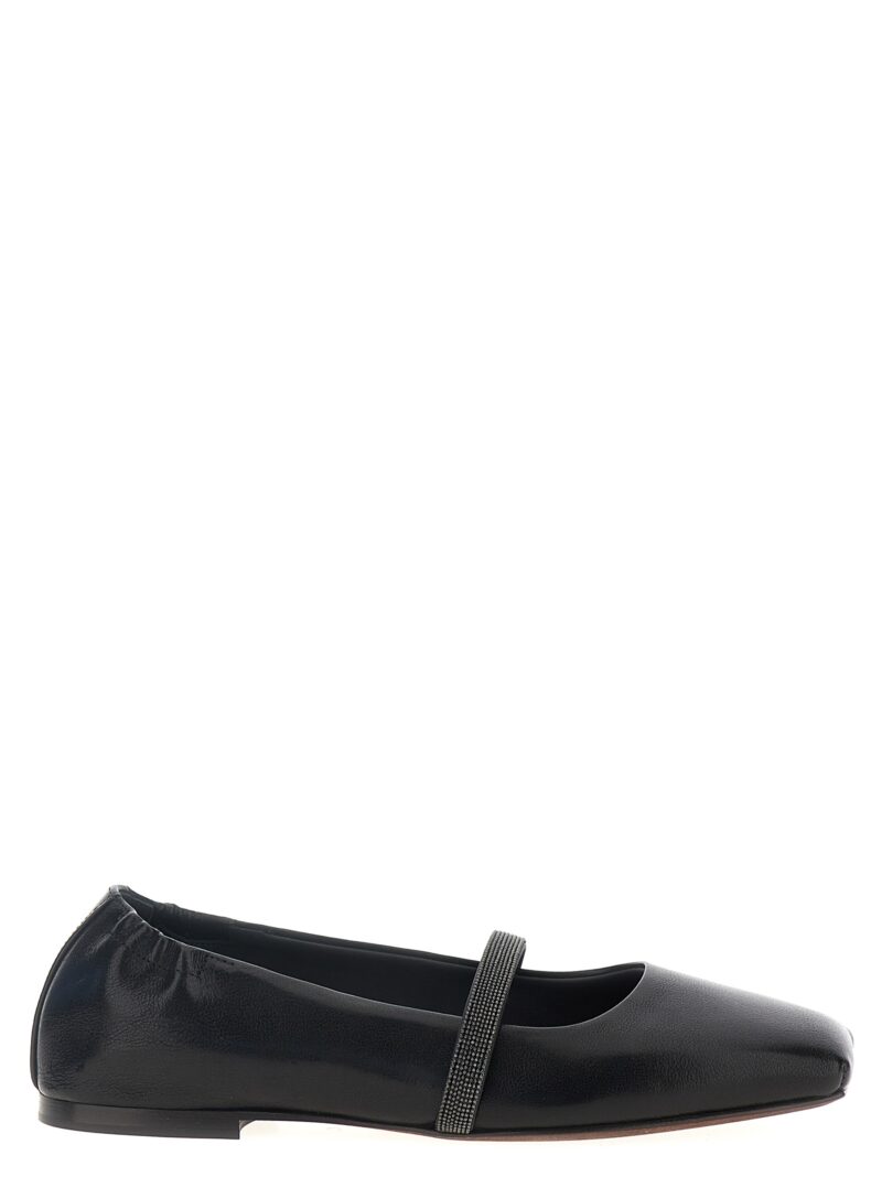 'Monile' ballet flats BRUNELLO CUCINELLI Black