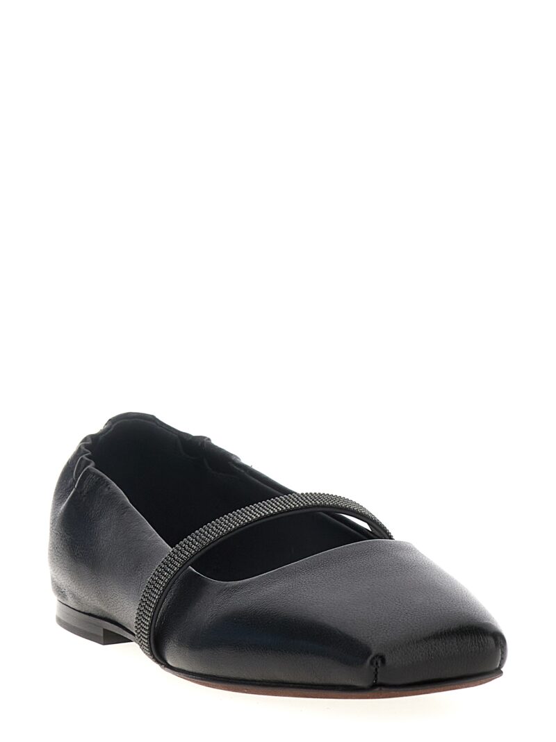 'Monile' ballet flats MZORC2807C101 BRUNELLO CUCINELLI Black