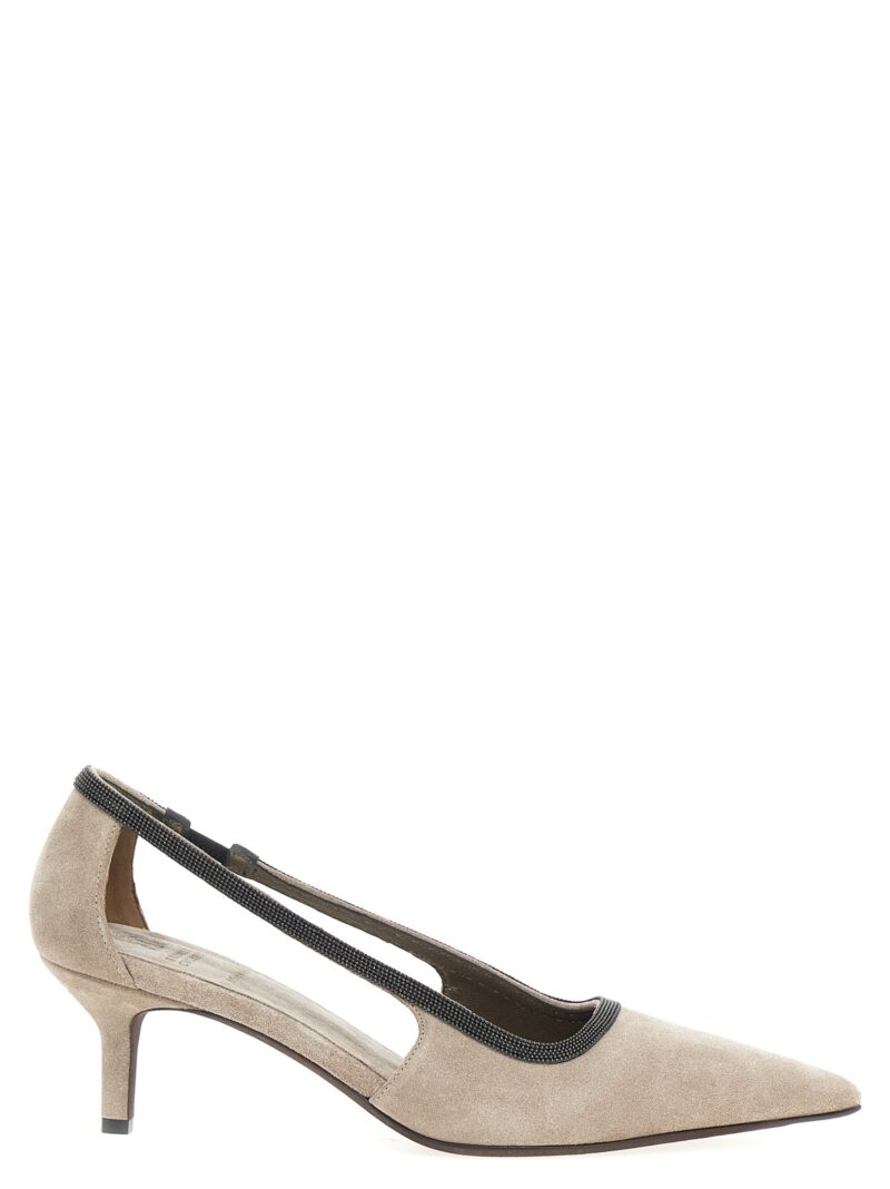 'City' pumps BRUNELLO CUCINELLI Gray