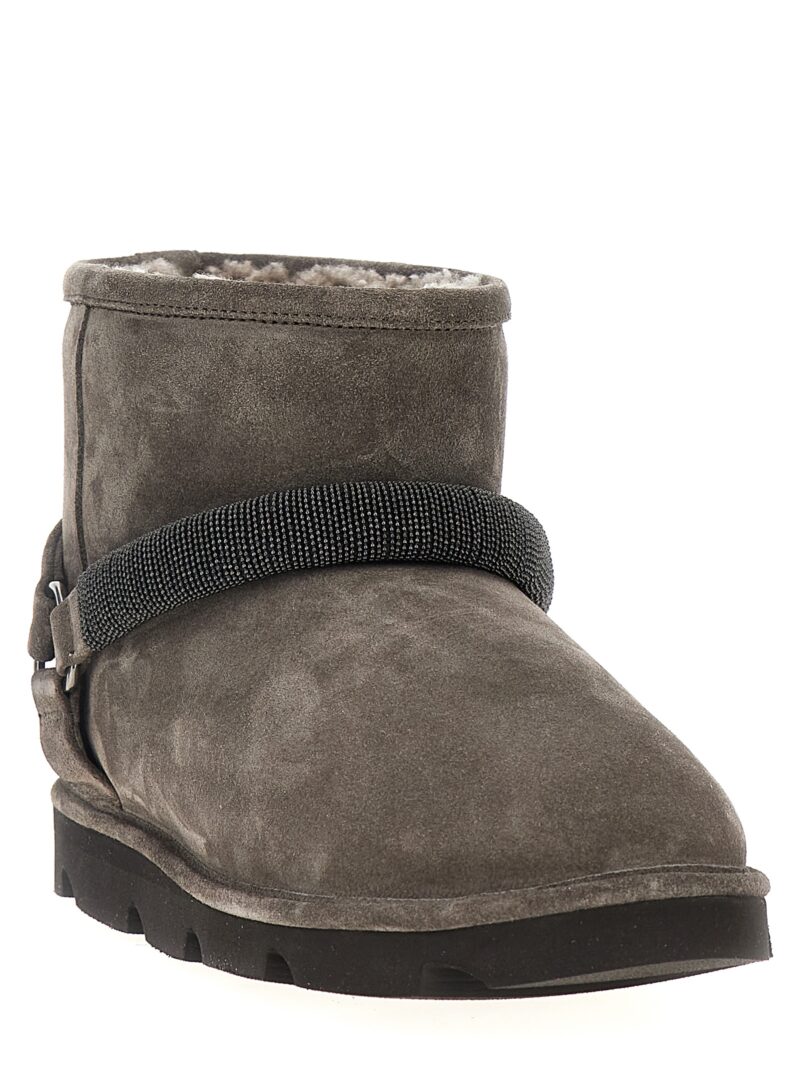 'Monile' ankle boots MZSFG2834C8212 BRUNELLO CUCINELLI Gray