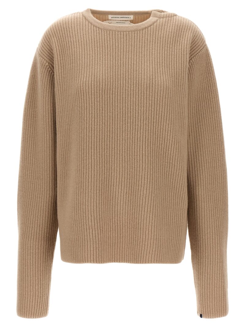 '356 You' sweater EXTREME CASHMERE Beige