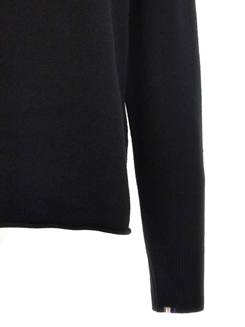 'N°357 Marylebone' sweater 94% ws 5% nylon 1% elastane EXTREME CASHMERE Black