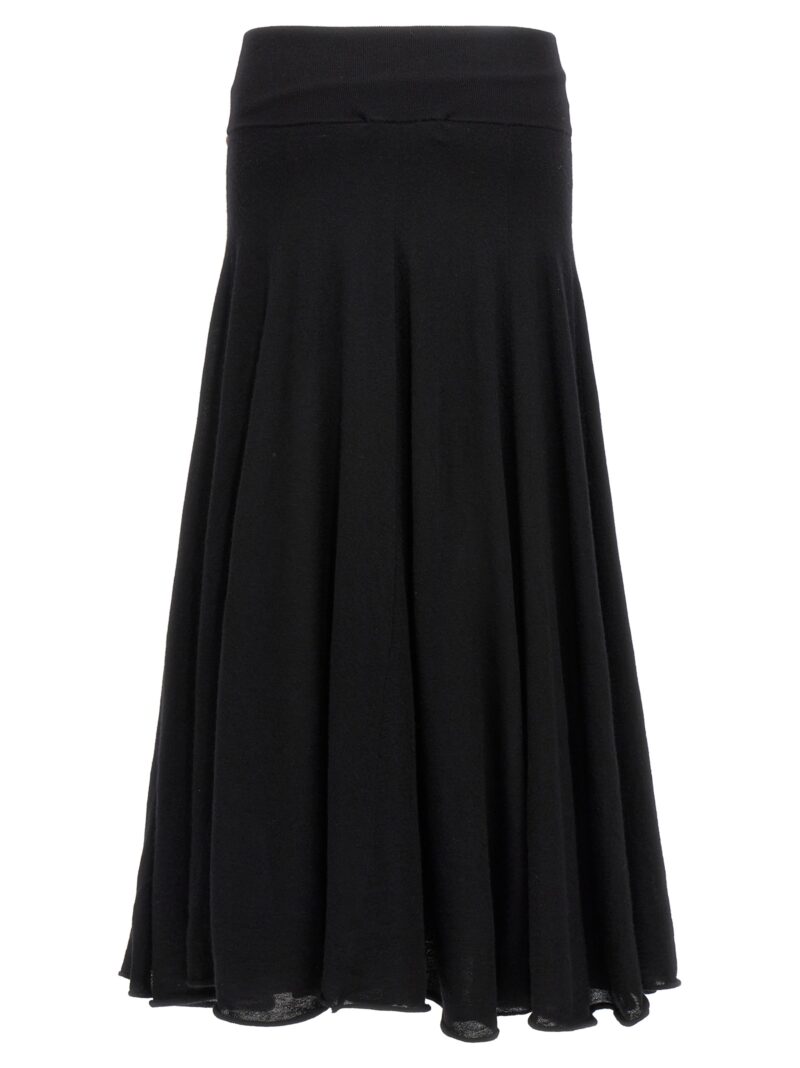 'N°366 Spin' skirt N366SPIN174RAVEN EXTREME CASHMERE Black