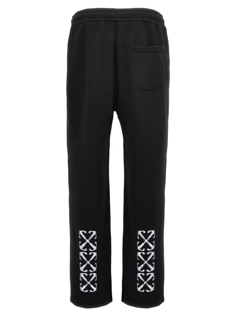 'Windy Arrow' joggers OMCH054F24FLE00310011001 OFF-WHITE White/Black