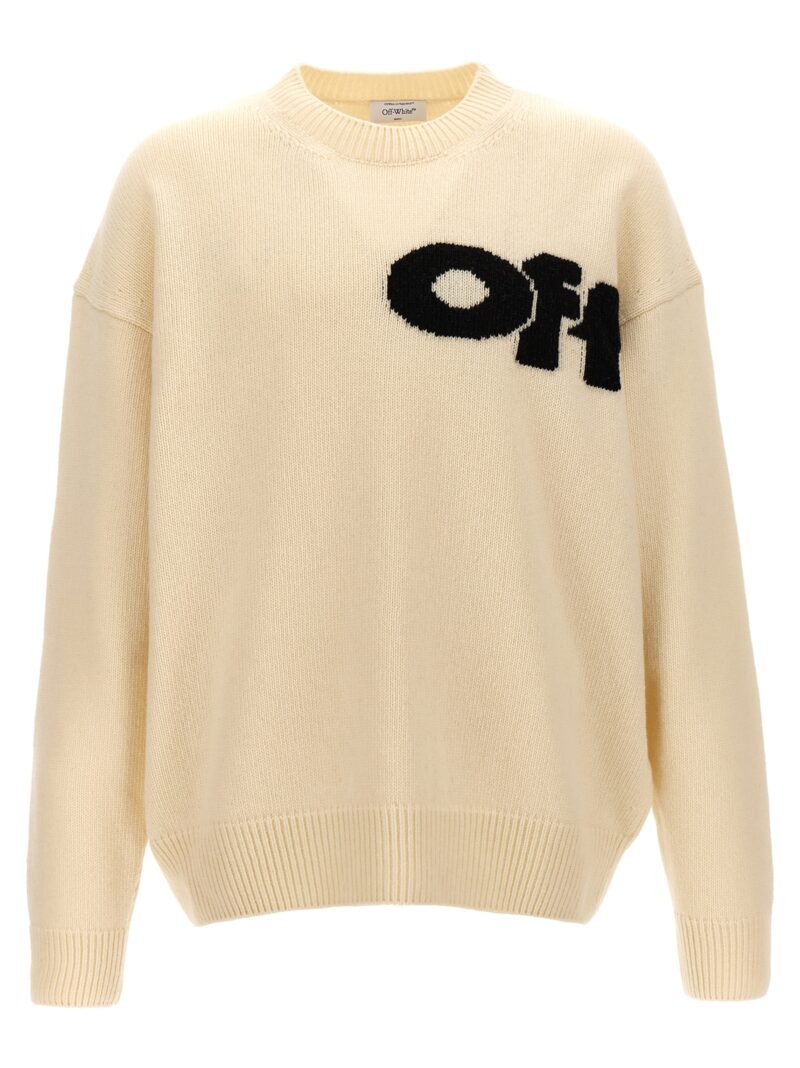 'Shared Logo' sweater OFF-WHITE White/Black