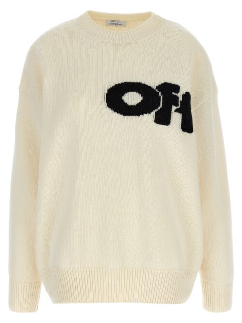 'Shared Logo' sweater OFF-WHITE White/Black