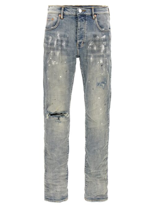 'P001' jeans PURPLE Light Blue