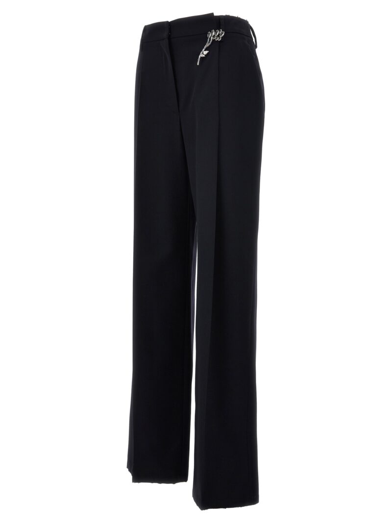 Gabardine trousers Woman PRADA Blue