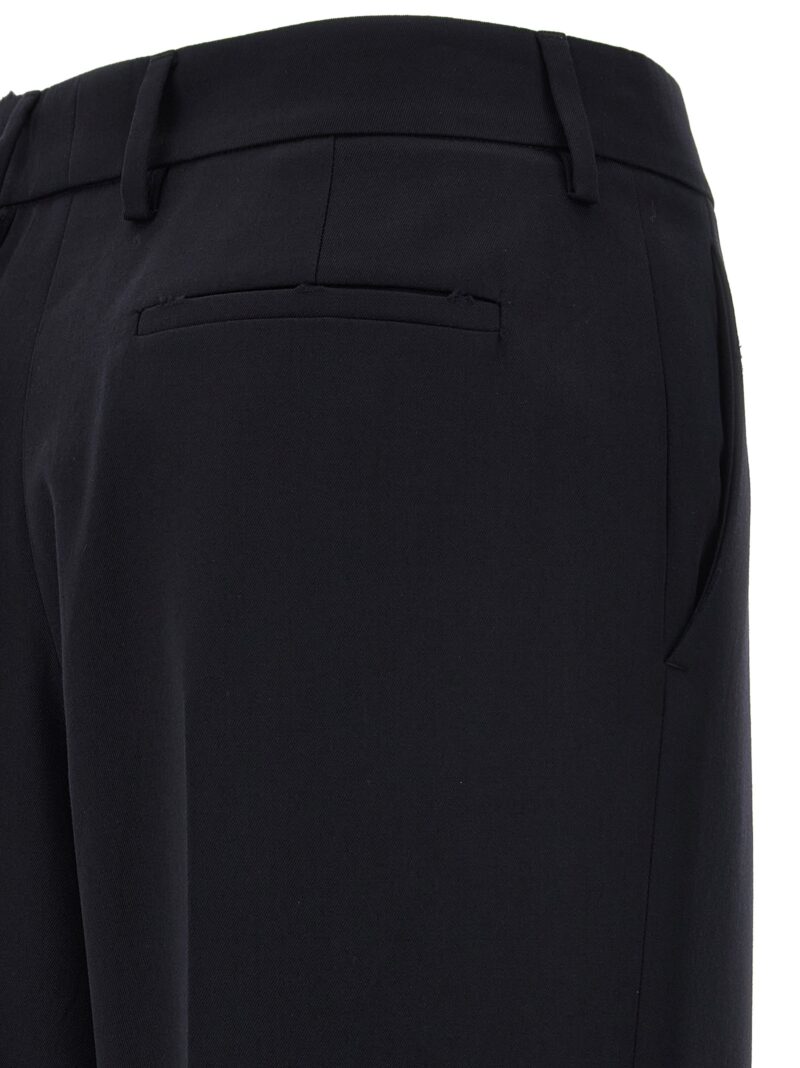 Gabardine trousers Fall Winter 2024/2025 PRADA Blue