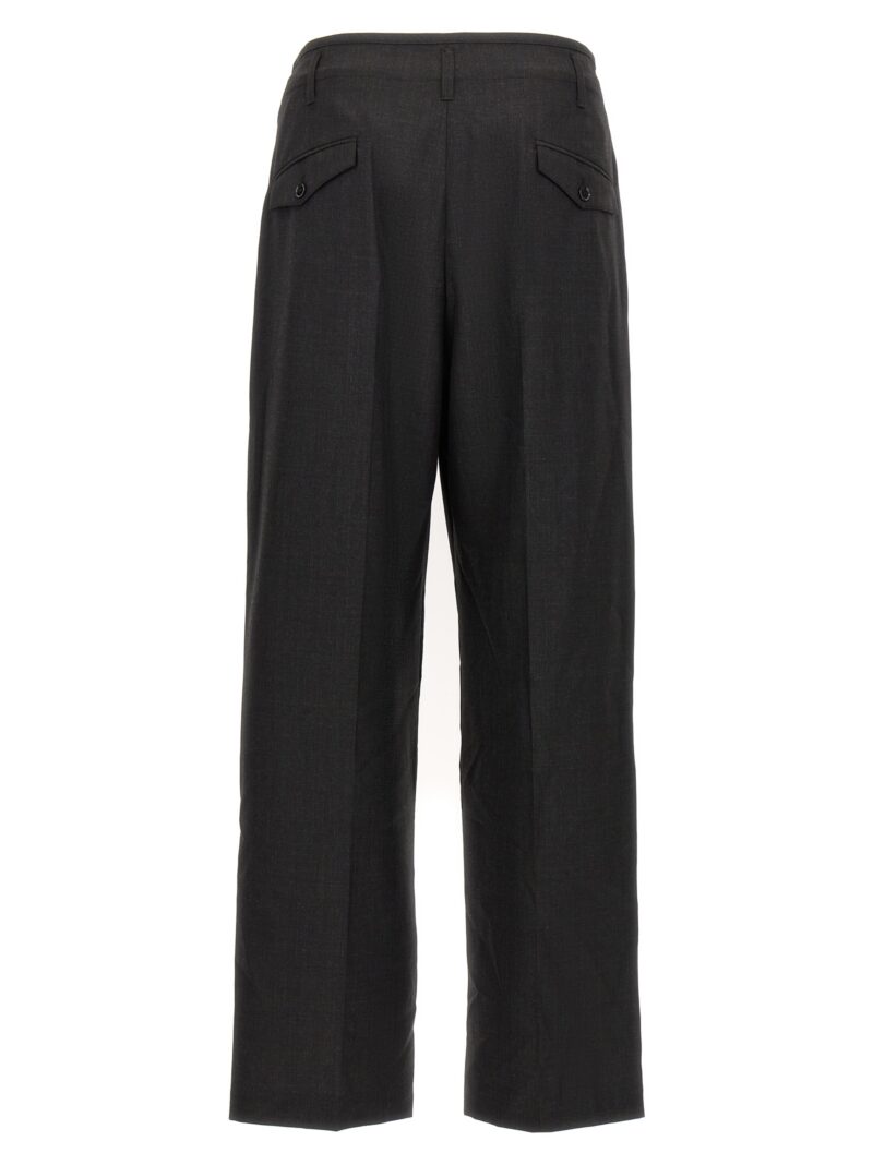 'Pleated' pants PA1130LF414BK997 LEMAIRE Gray