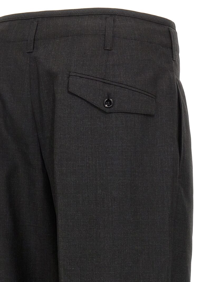 'Pleated' pants 100% cotton LEMAIRE Gray