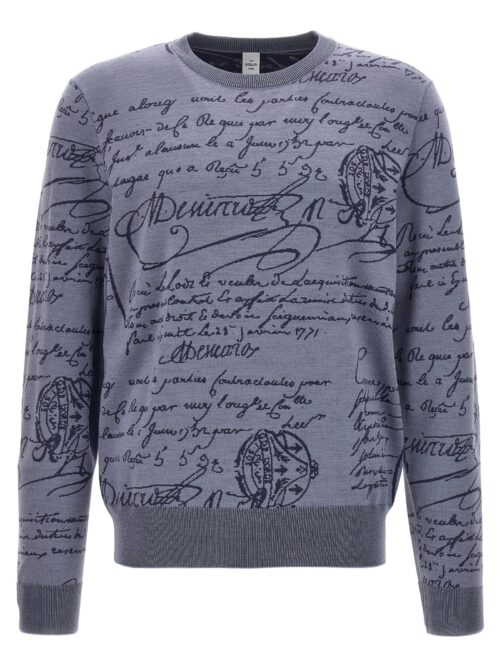 'Classic Scritto' sweater BERLUTI Gray