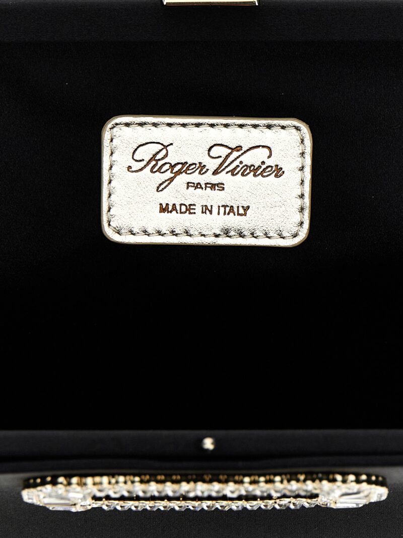 'Pilgrim Small' clutch  ROGER VIVIER Black