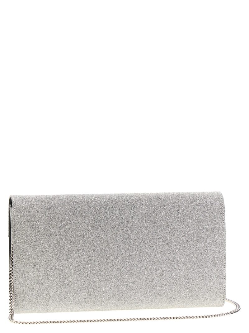 'Flower Strass' clutch RBWAMFD0200JQO1920 ROGER VIVIER Silver