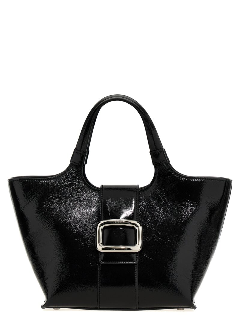 'Mini Viv' Choc' shopping bag ROGER VIVIER Black