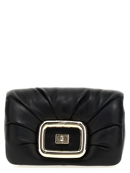 'Mini Viv' Choc' crossbody bag ROGER VIVIER Black