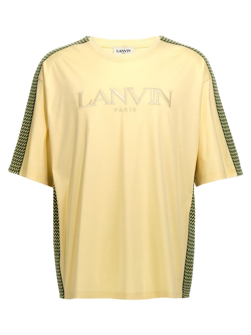 'Brodé Lanvin Side Curb' T-shirt LANVIN Yellow