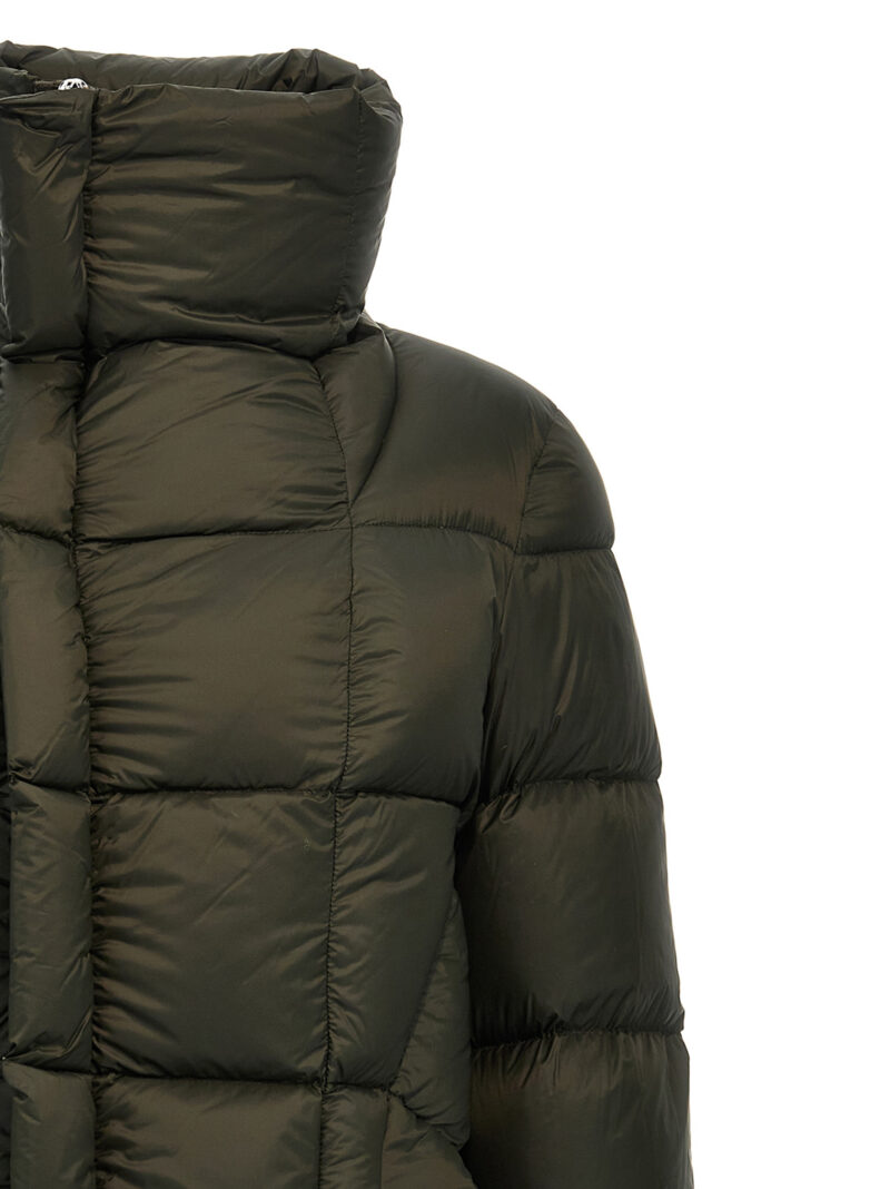 'Naska Duvet' down jacket Woman RICK OWENS Green