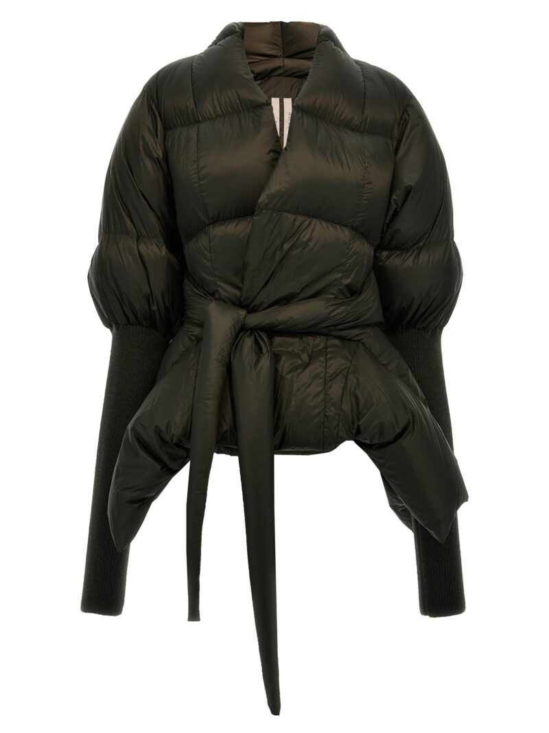 'Batwing Duvet' down jacket RICK OWENS Green