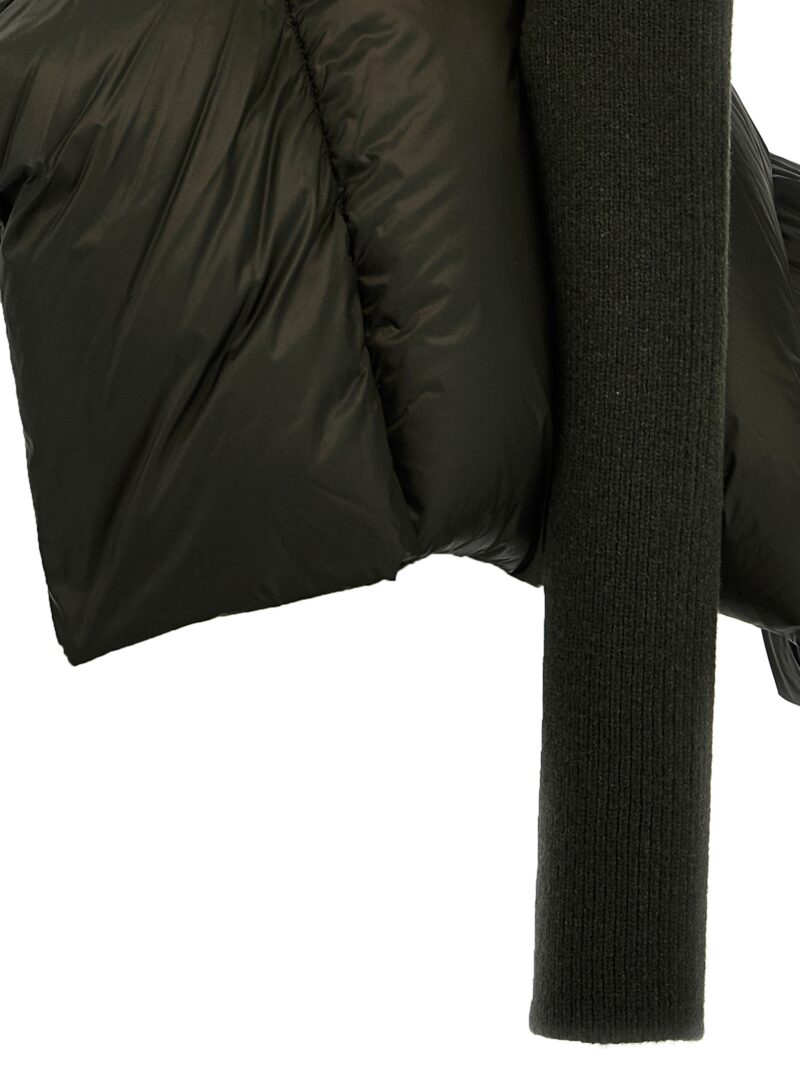 'Batwing Duvet' down jacket 100% nylon RICK OWENS Green