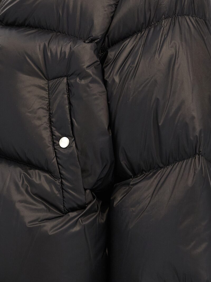 'Turtle' down jacket 100% nylon RICK OWENS Black