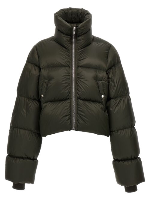 'Turtle' down jacket RICK OWENS Green