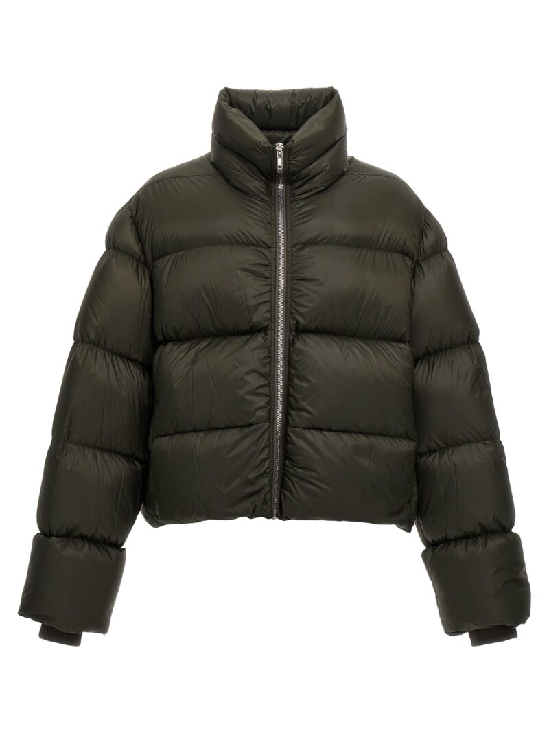 'Turtle' down jacket RICK OWENS Green