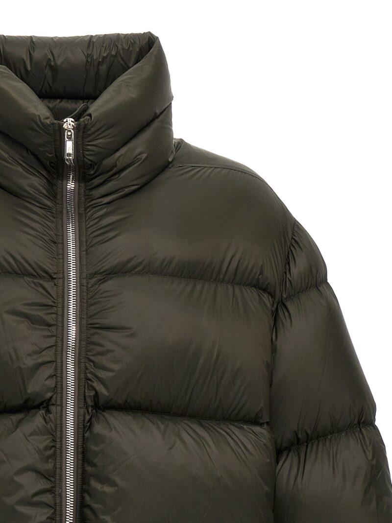 'Turtle' down jacket Man RICK OWENS Green