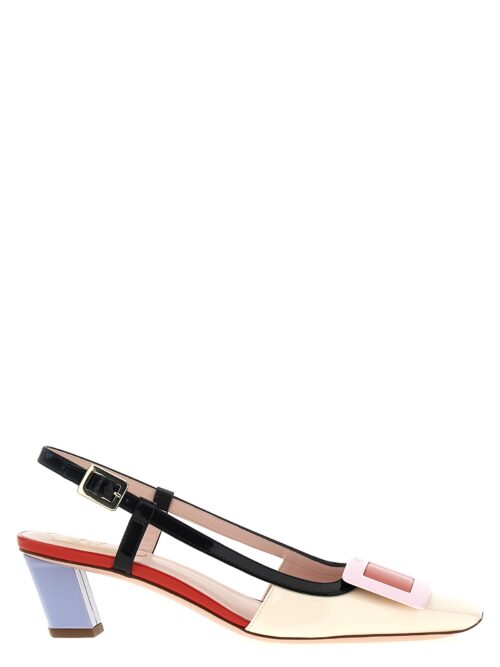 'Lacquered' slingback ROGER VIVIER Multicolor