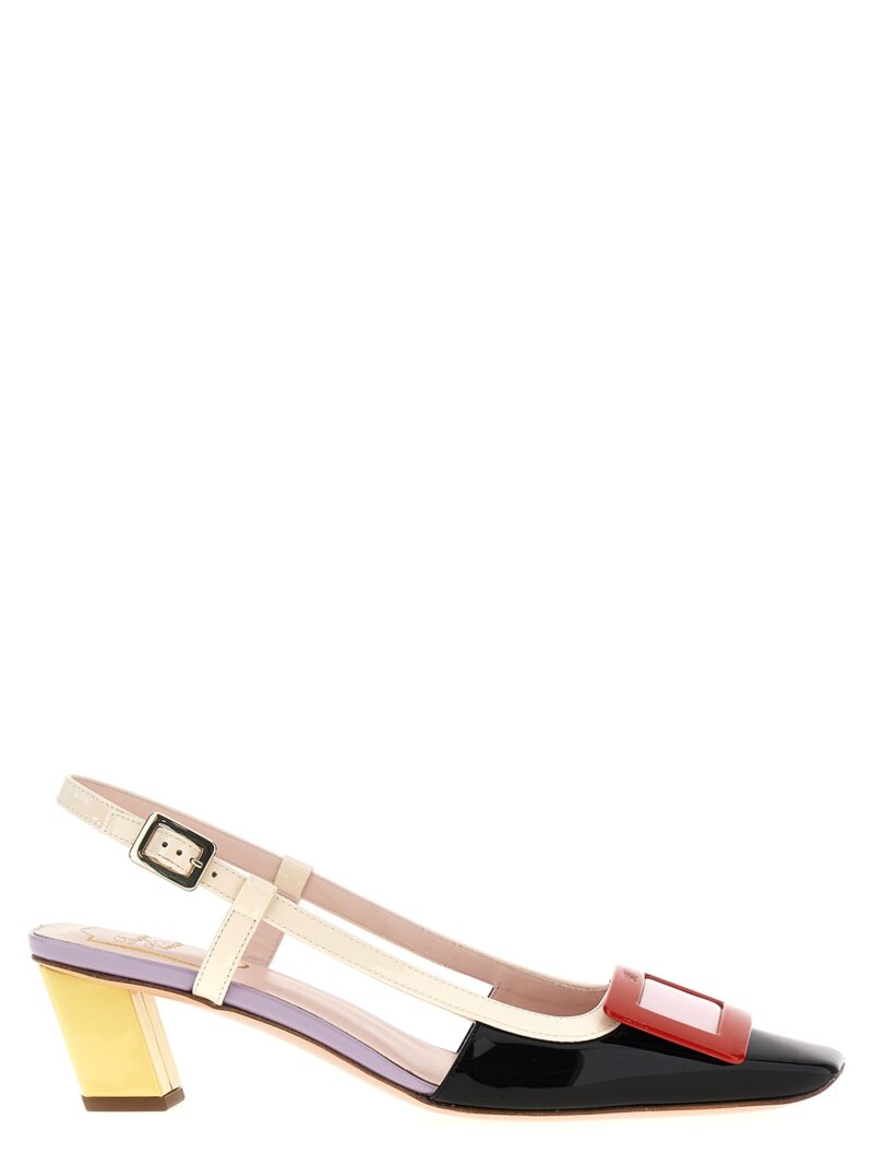 'Lacquered' slingback ROGER VIVIER Multicolor