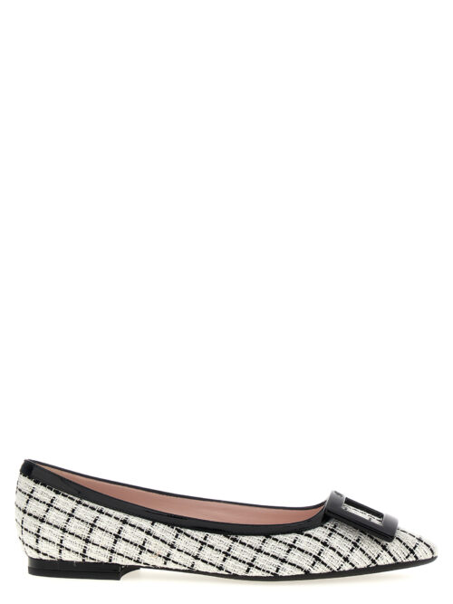 'Gommettine' ballet flats ROGER VIVIER White/Black