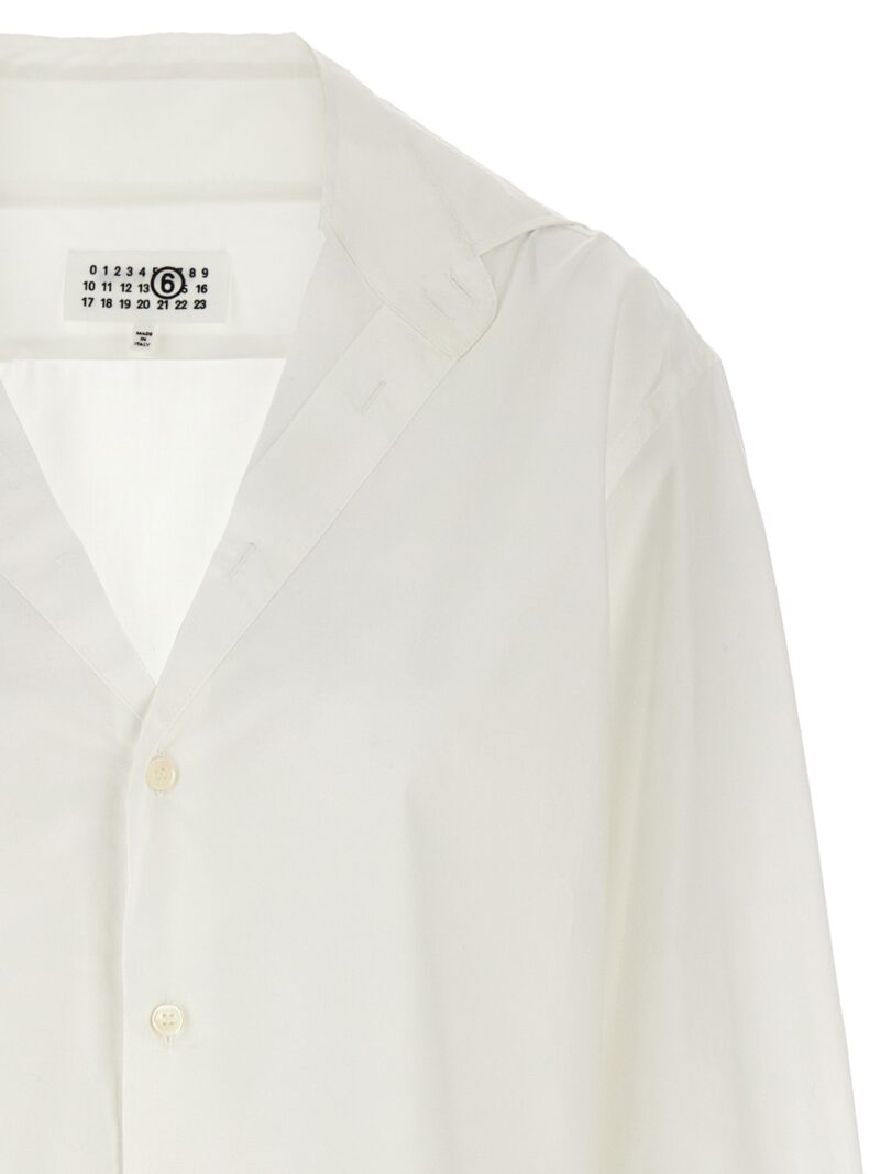 V-neck shirt Woman MM6 MAISON MARGIELA White