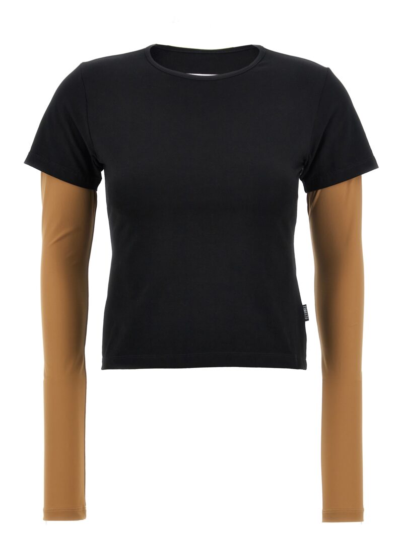 Basic t-shirt MM6 MAISON MARGIELA Black