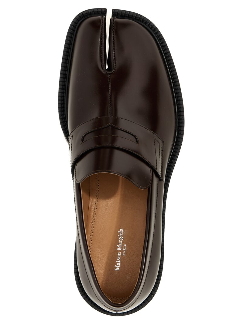 'Tabi' loafers 100% bovine leather (Bos Taurus) MAISON MARGIELA Brown