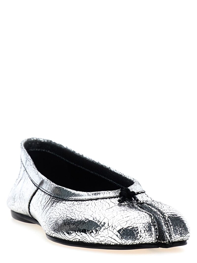 'Tabi Broken Mirror' ballet flats S58WZ0130P5016T9002 MAISON MARGIELA Silver