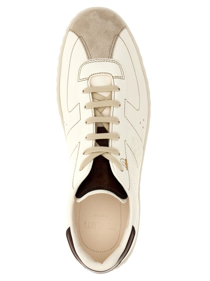 Leather sneakers Man BERLUTI White