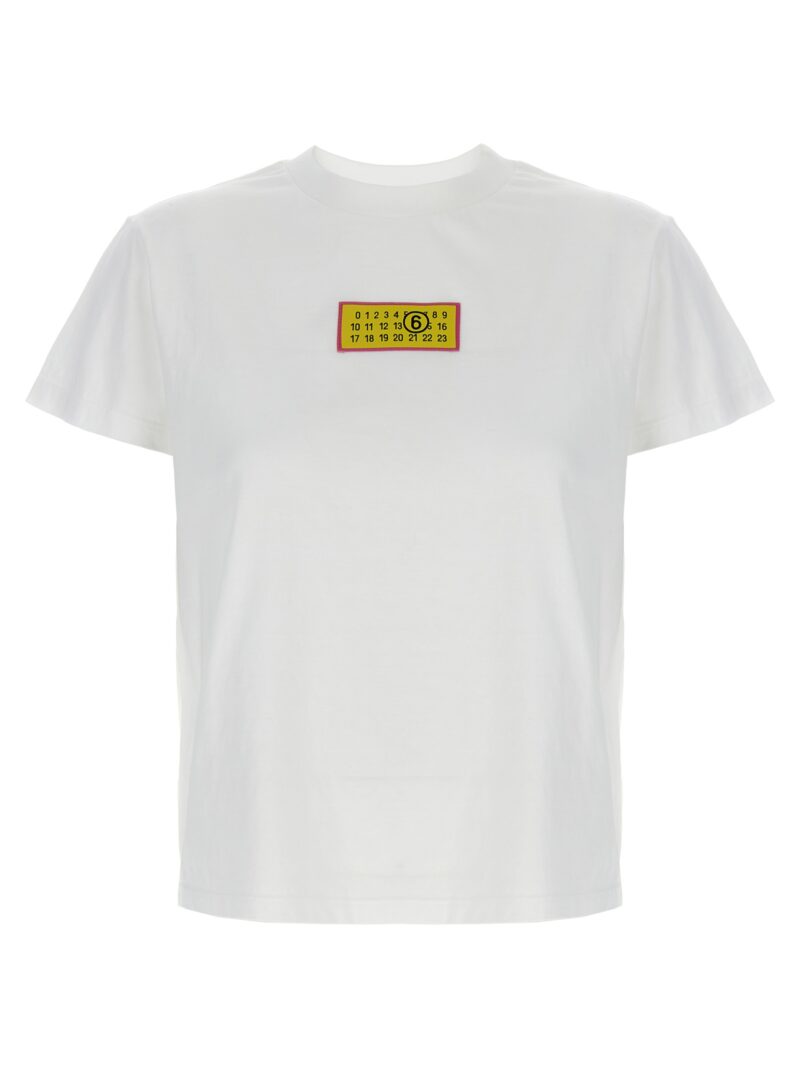 Logo label T-shirt MM6 MAISON MARGIELA White