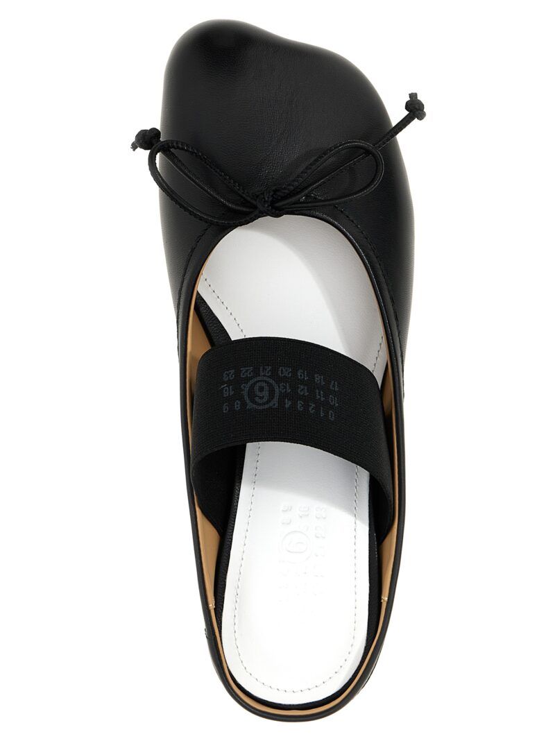 'Anatomic' ballet flats 100% leather MM6 MAISON MARGIELA Black