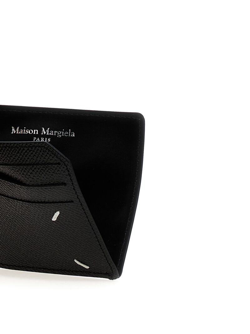 'Slip Gap' card holder Woman MAISON MARGIELA Black