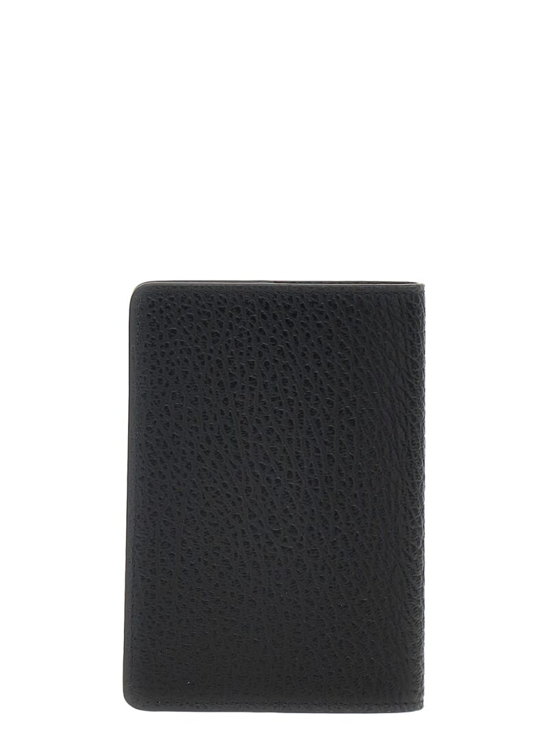 'Four Stitches' passport holder SA3VL0001P4455T8013 MAISON MARGIELA Black