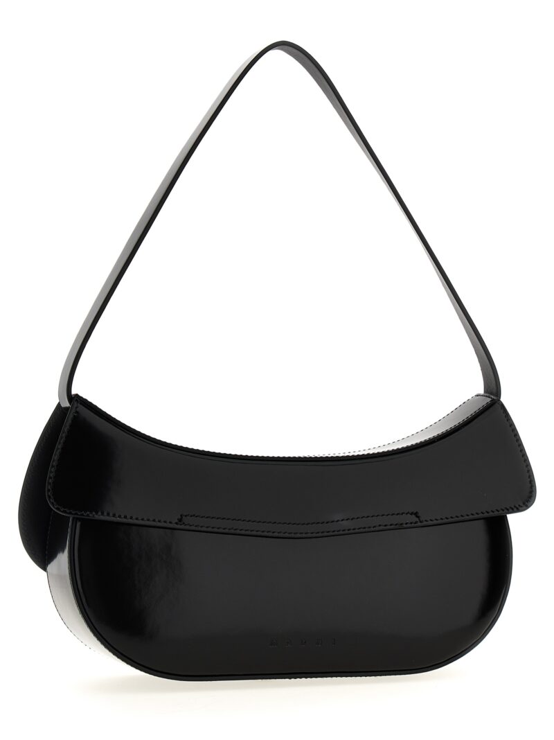 'Hobo Butterfly' medium shoulder bag SBMP0188U0P794300N99 MARNI Black