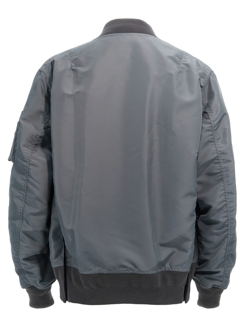 Nylon bomber jacket SCM201326 SACAI Gray