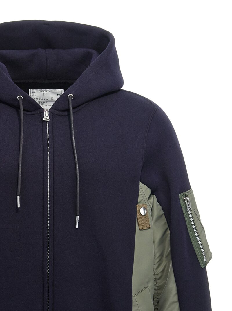 'Sponge' hoodie Man SACAI Multicolor