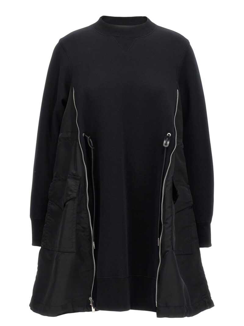 'Sponge' dress SACAI Black