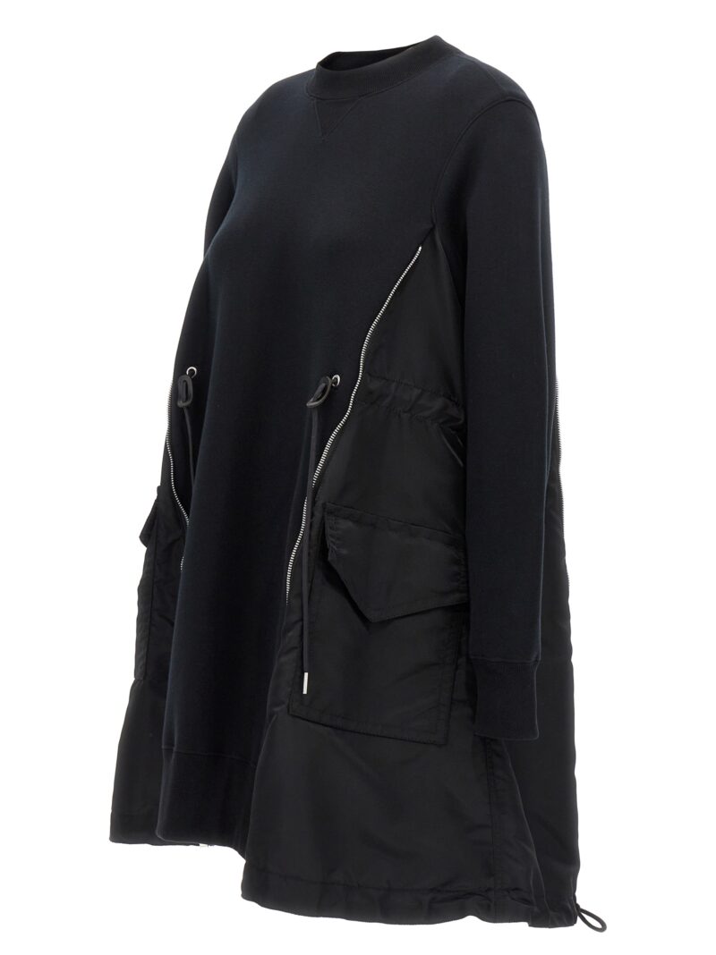 'Sponge' dress Woman SACAI Black