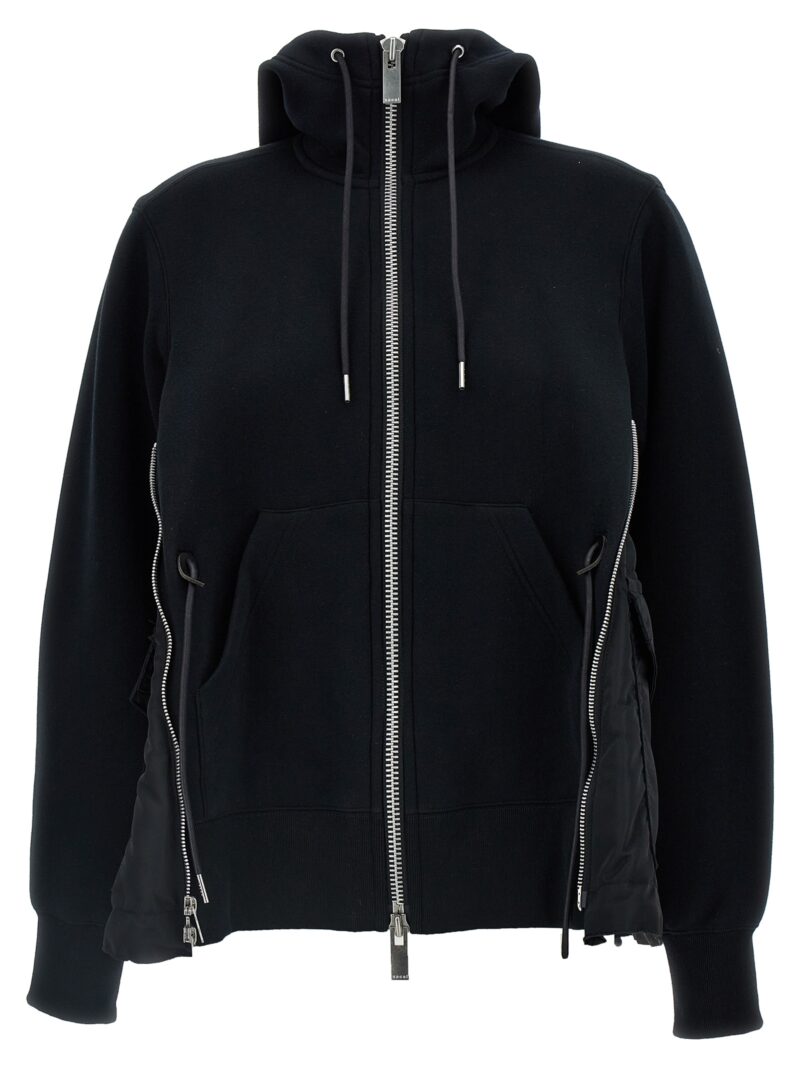 'Sponge' hoodie SACAI Black